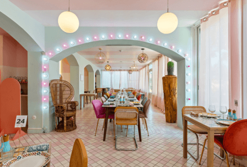 Intérieur du restaurant Place 70