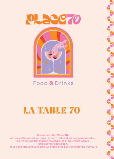 Menu - page 1