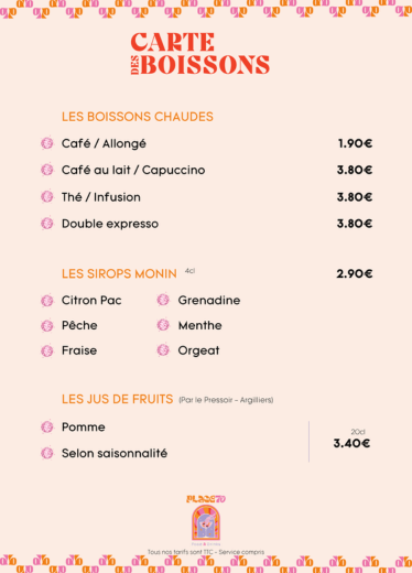 Menu - page 13