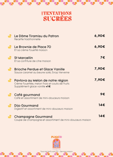 Menu - page 5