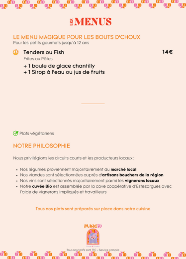 Menu - page 8