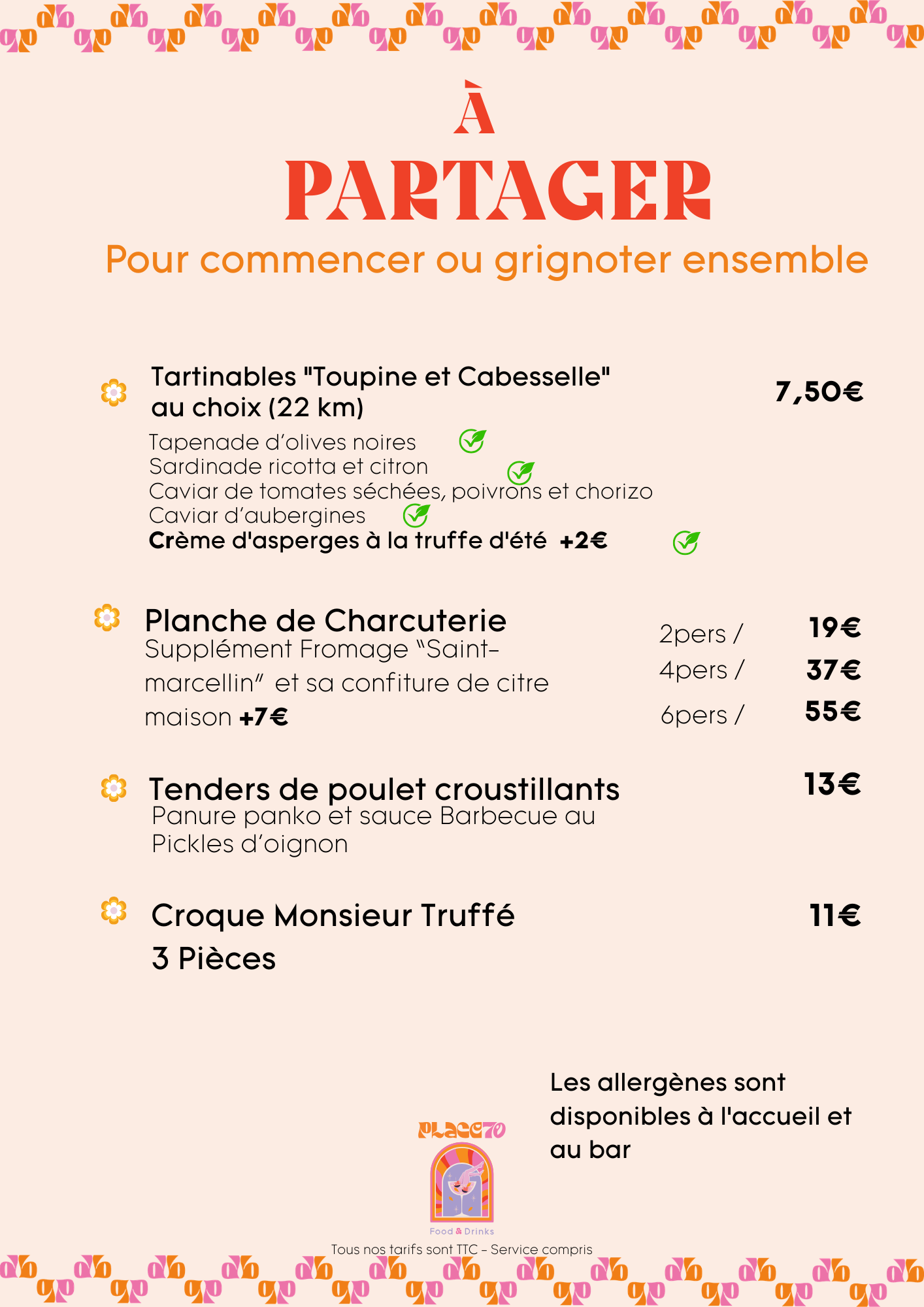 Copie de 2026 CARTE LA TABLE 70